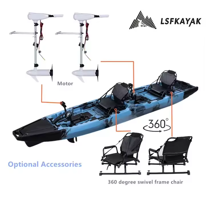 LSF 2025 New USA  Arrival Tand - огляд і ціна Fishing Kayak Pedal Drive