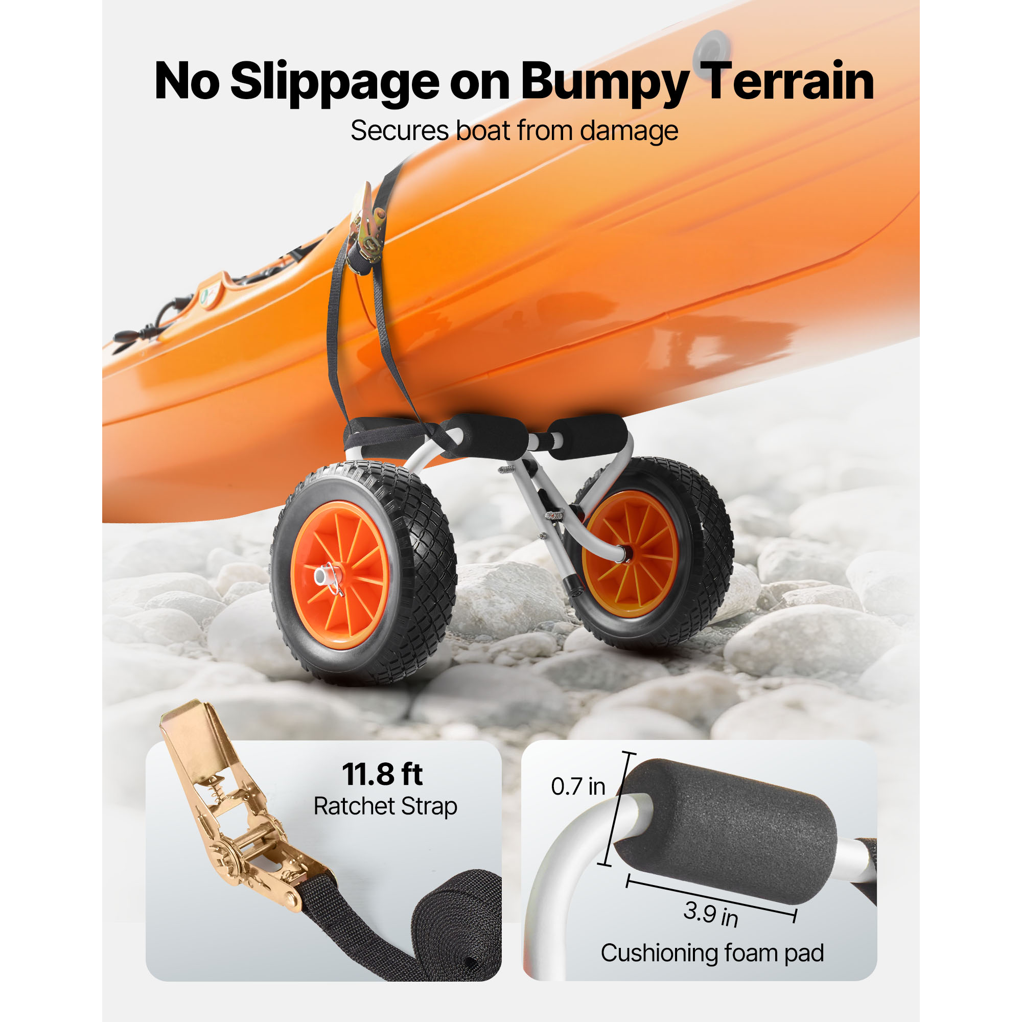 SucceBuy 200 lbs Kayak Cart Fo - огляд і ціна Fishing Kayak Crate