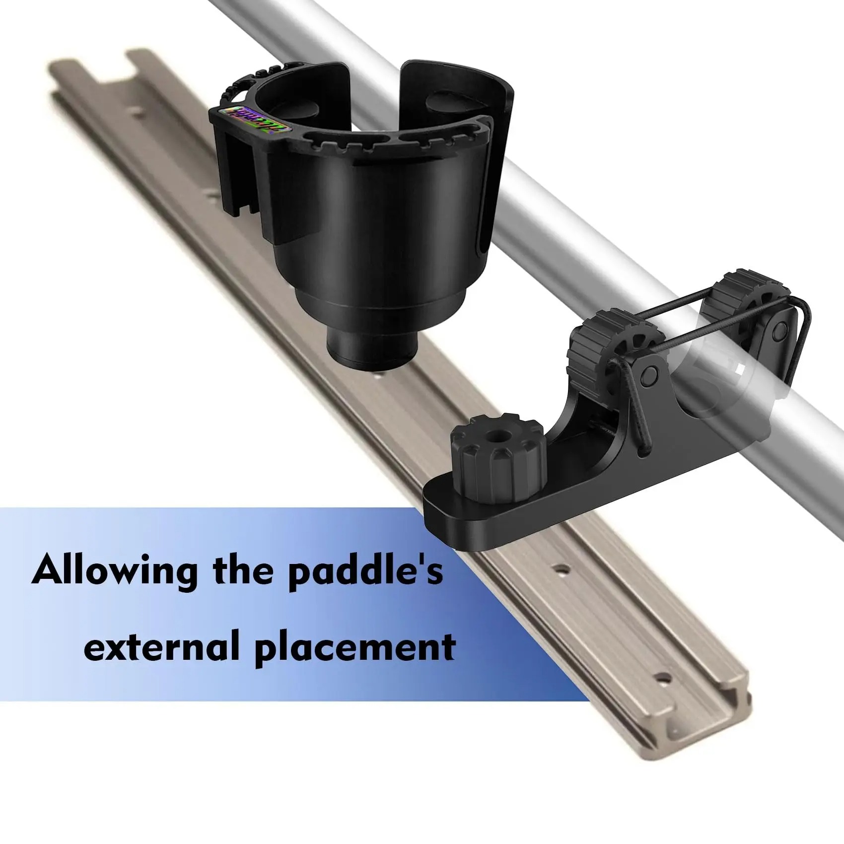 Kayak Paddle Holder Track Moun - огляд і ціна Fishing Kayak Crate